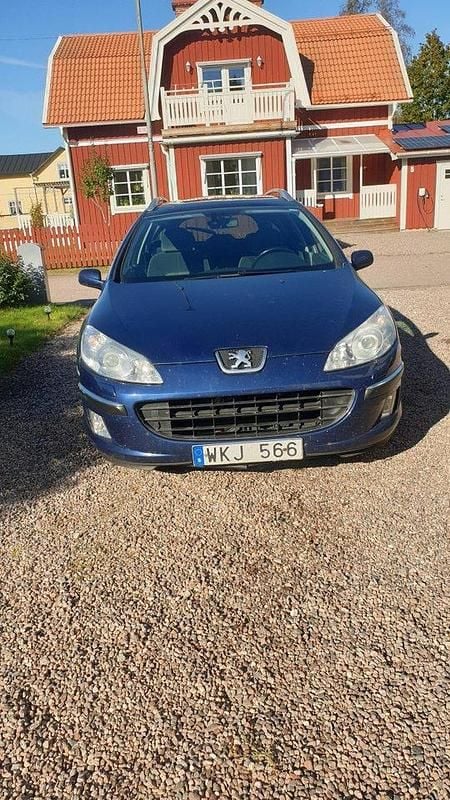 Blå Begagnad 2005 Peugeot 407 Kombi | 16 500 kr (Bra pris) - Bild 1/4