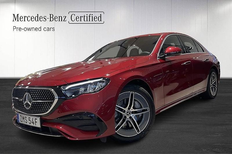 Röd Ny 2026 Mercedes E300 Sedan | 639 000 kr - Bild 1/4