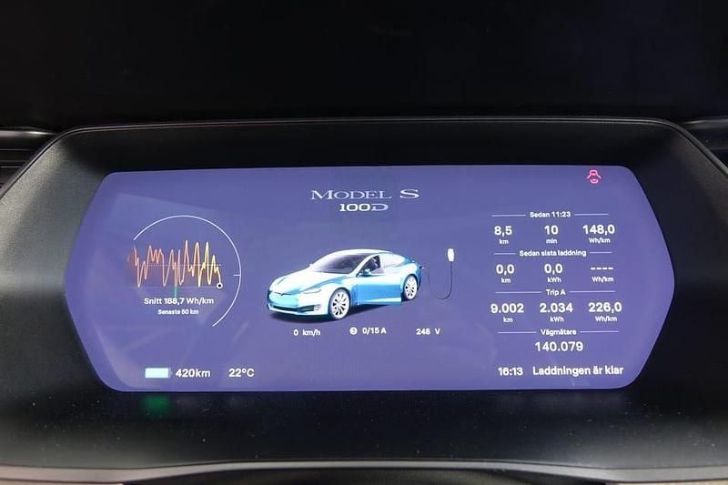 Begagnad Tesla Model S 386 kW (525 HK) 2019 Halvkombi