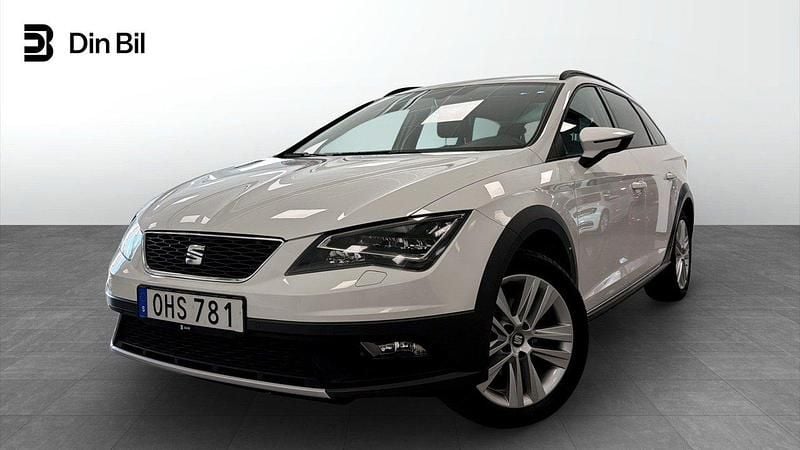 Vit Begagnad 2016 Seat Leon X-Perience 4Drive Kombi | 144 900 kr (Marknadspris) - Bild 1/4