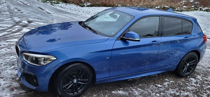 Begagnad BMW 116 116 HK (85 kW) 2016 Blå metallic Halvkombi