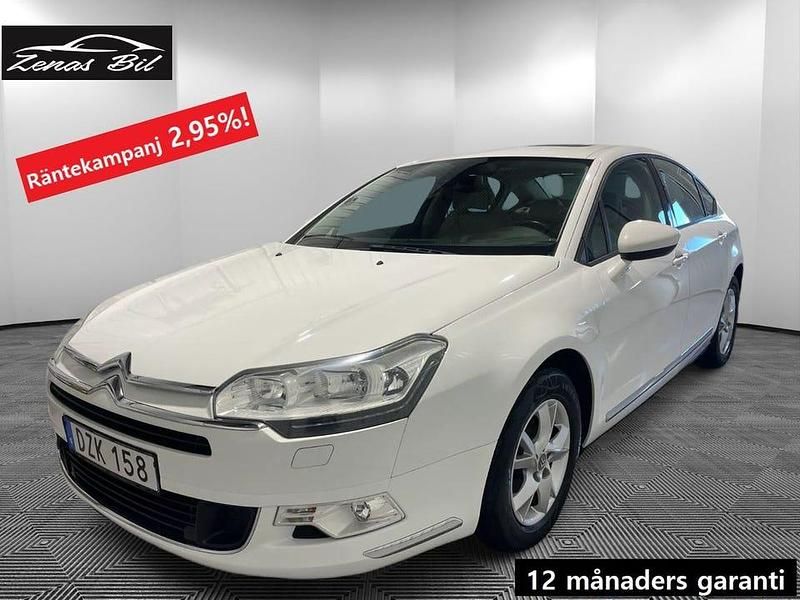 Vit Begagnad 2014 Citroën C5 Sedan | 89 900 kr (Marknadspris) - Bild 1/4