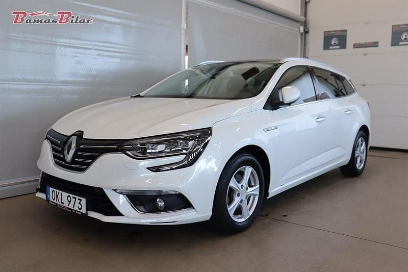 Vit Begagnad 2017 Renault Mégane GrandTour Kombi | 99 900 kr (Lite dyr) - Bild 1/4