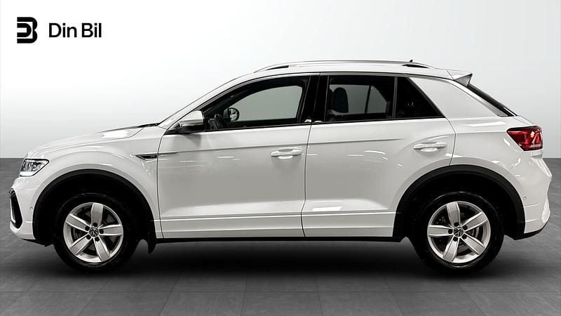 Begagnad VW T-Roc R-line 150 HK (110 kW) 2024 Pure white SUV