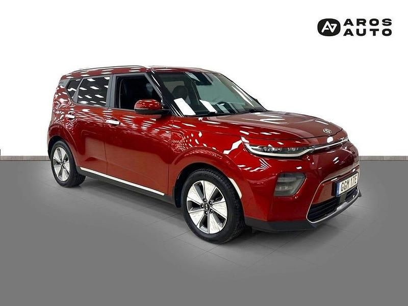Begagnad Kia Soul EV Advance 150 kW (204 HK) 2019 Orange SUV