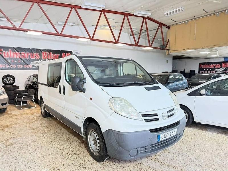 Begagnad Nissan Primastar 114 HK (83 kW) 2008 Vit Minibuss