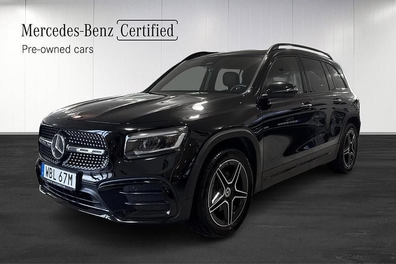 Svart (black) Begagnad 2024 Mercedes GLB200 Advanced Plus SUV | 459 900 kr - Bild 1/4