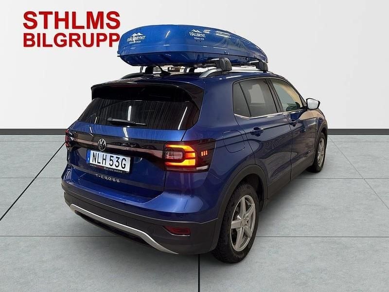 Begagnad VW T-Cross GT 110 HK (80 kW) 2021 Blå SUV