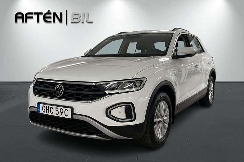 Vit Begagnad 2022 VW T-Roc SUV | 209 800 kr (Marknadspris) - Bild 1/3