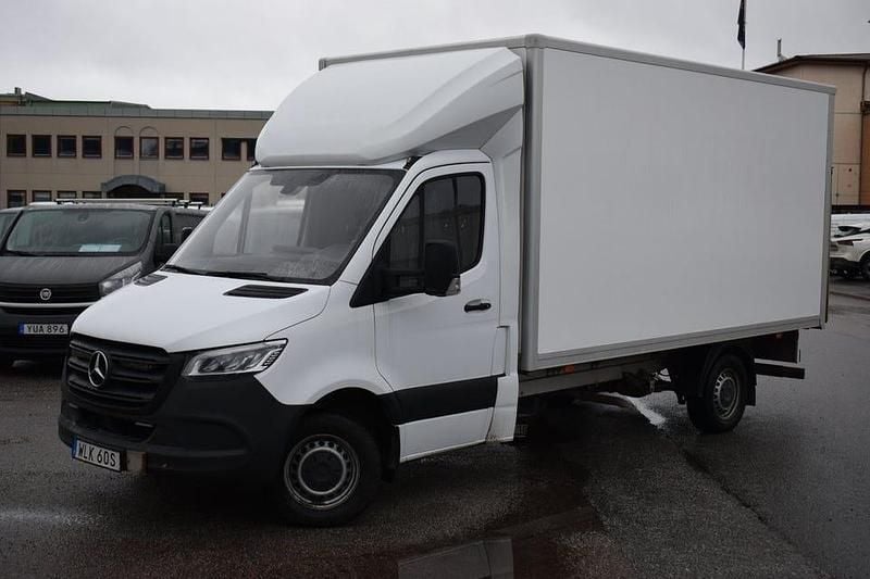 Vit Begagnad 2022 Mercedes Sprinter Van | 399 000 kr (Marknadspris) - Bild 1/4