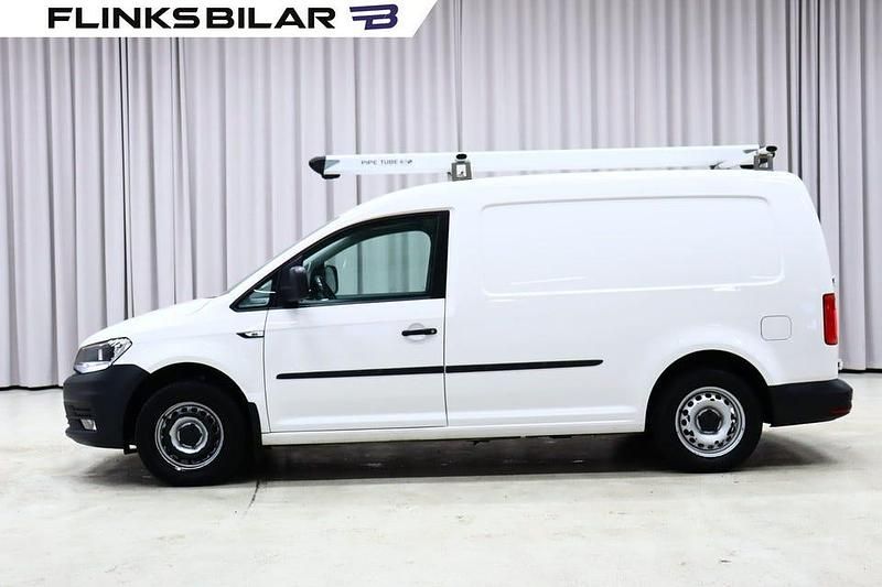 Vit Begagnad 2020 VW Caddy Maxi Minibuss | 239 875 kr (Marknadspris) - Bild 1/4