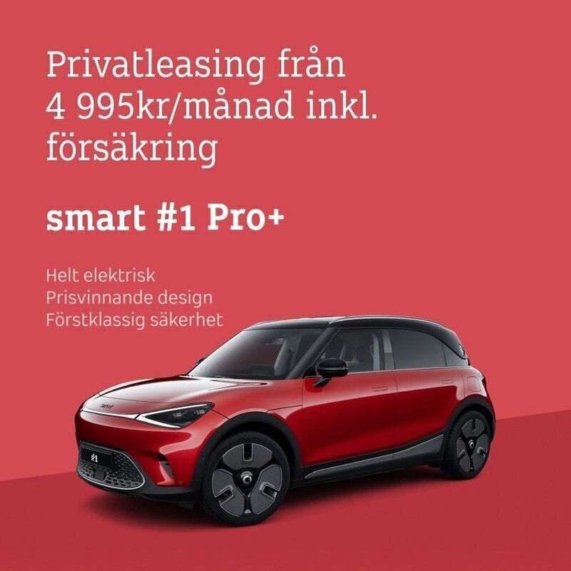 Ny 2025 Smart #1 Edition #1 SUV | 494 900 kr (Bra pris) - Bild 1/4