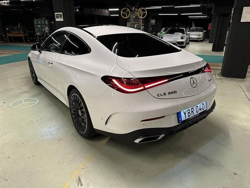 Begagnad Mercedes CLE300 AMG line 259 HK (190 kW) 2024 Vit Sportkupé