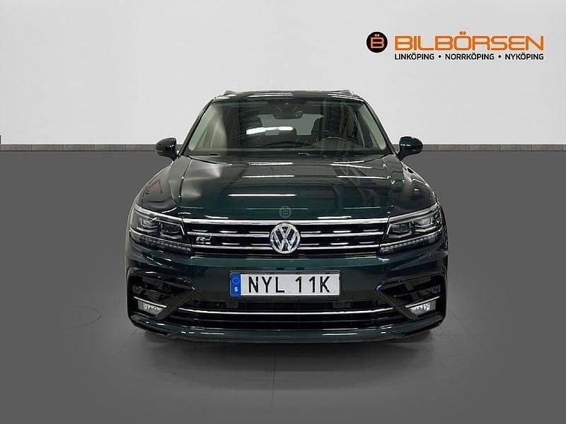 Begagnad VW Tiguan Allspace GT 190 HK (139 kW) 2018 Grön SUV