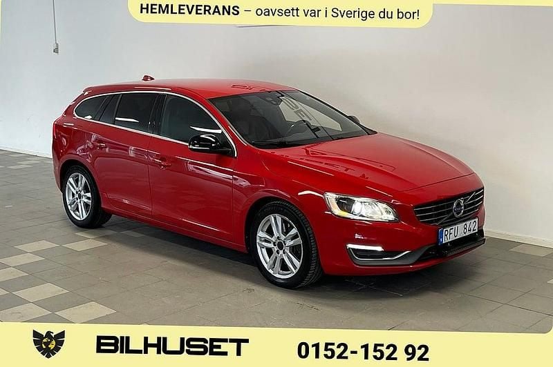 Begagnad Volvo V60 Summum 215 HK (158 kW) 2013 Röd Kombi