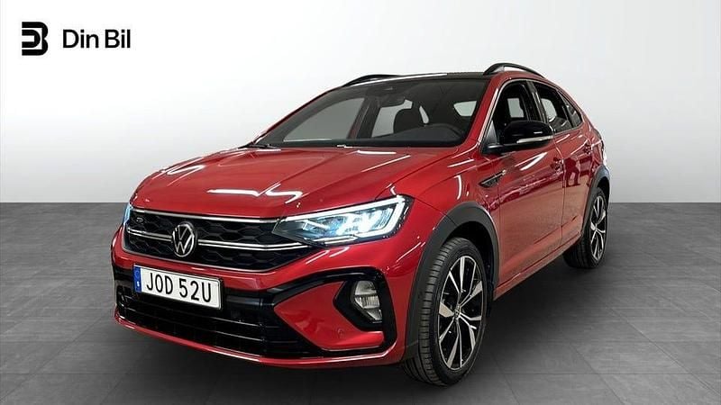 Röd Begagnad 2022 VW Taigo R-line SUV | 264 800 kr (Marknadspris) - Bild 1/4