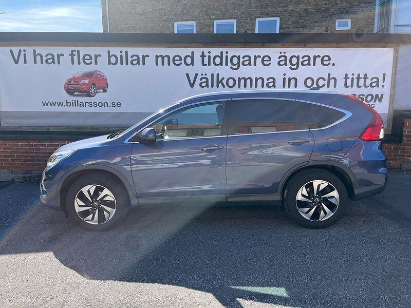 Blå Begagnad 2016 Honda CR-V Executive SUV | 199 000 kr (Marknadspris) - Bild 1/4