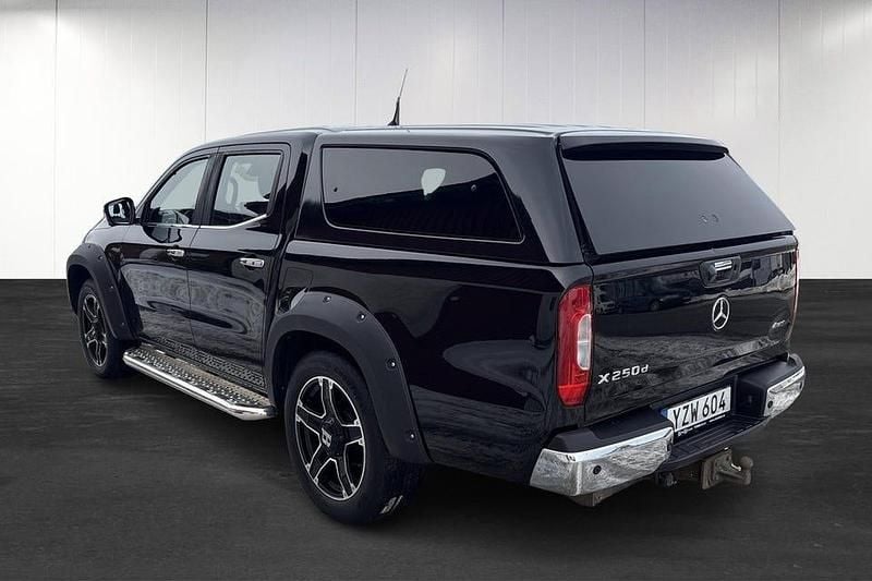 Begagnad Mercedes X250 190 HK (139 kW) 2018 Svart Pickup