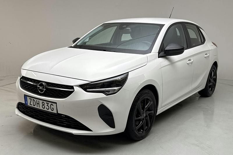 Vit Begagnad 2022 Opel Corsa | 144 900 kr (Marknadspris) - Bild 1/4