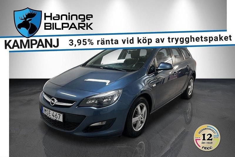 Blå Begagnad 2015 Opel Astra Kombi | 89 900 kr (Marknadspris) - Bild 1/3