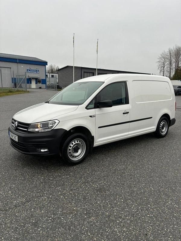 Begagnad VW Caddy Maxi 83 kW (113 HK) 2021 Vit Minibuss