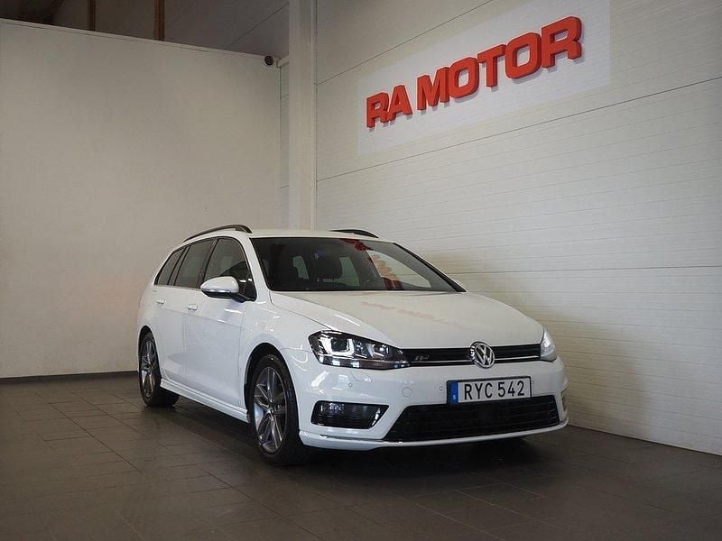Vit Begagnad 2016 VW Golf VII GT Kombi | 169 900 kr (Marknadspris) - Bild 1/4