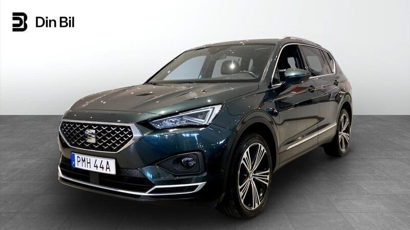 Mörkgrön (grön) Begagnad 2019 Seat Tarraco 4Drive SUV | 279 900 kr (Marknadspris) - Bild 1/4