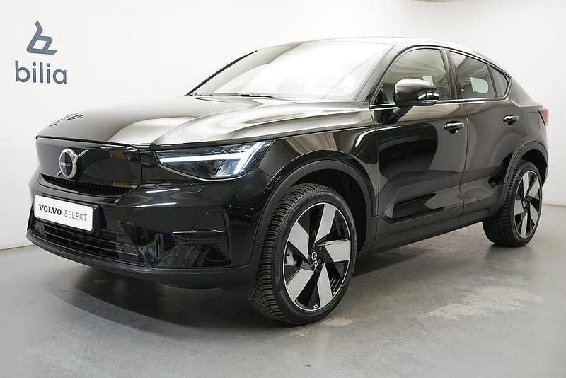 Svart Begagnad 2023 Volvo EC40 Single Motor SUV | 349 900 kr (Bra pris) - Bild 1/3