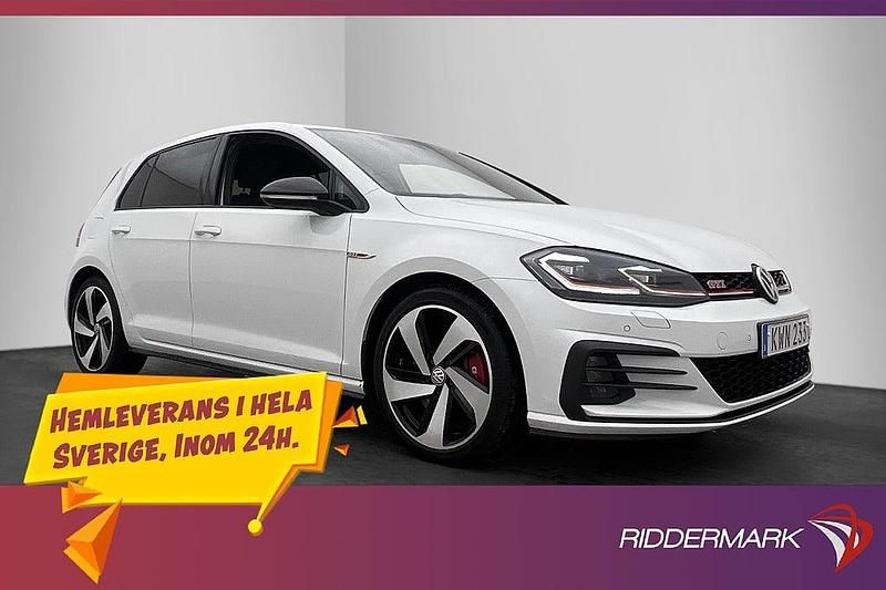 Vit Begagnad 2018 VW Golf VII GTI | 229 900 kr - Bild 1/3