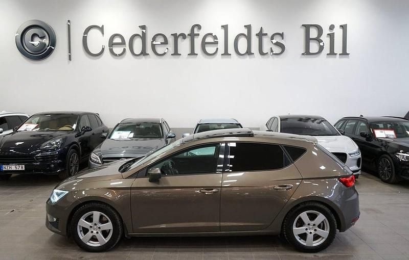 Begagnad Seat Leon FR 184 HK (135 kW) 2016 Brun Halvkombi