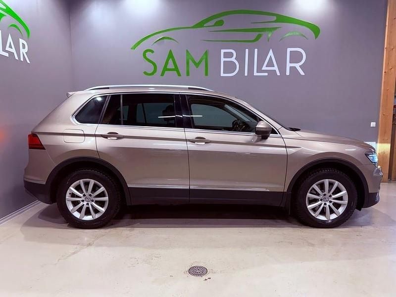 Begagnad VW Tiguan GT 190 HK (139 kW) 2018 Brun SUV
