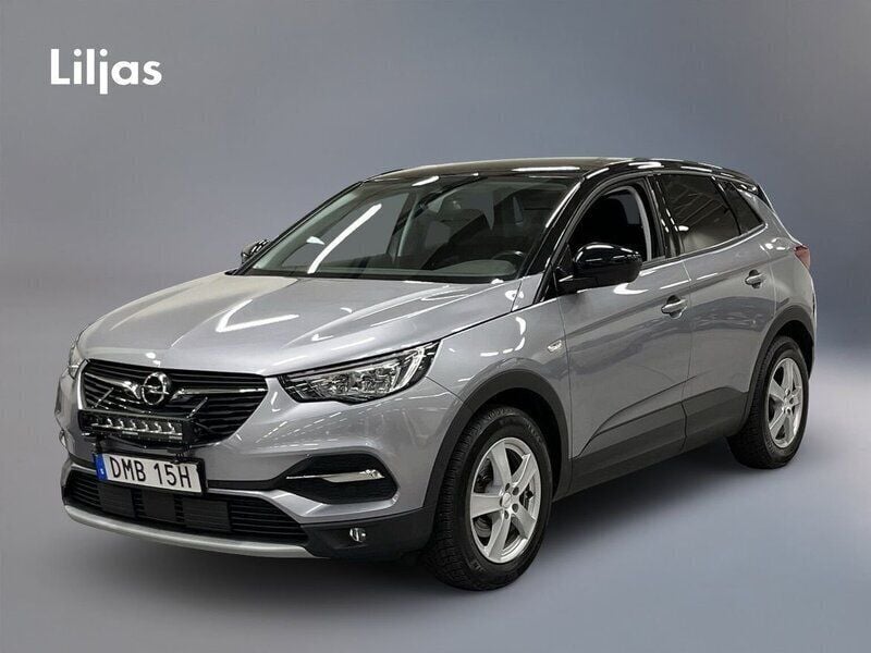 Grå Begagnad 2021 Opel Grandland X SUV | 179 900 kr (Superpris) - Bild 1/4