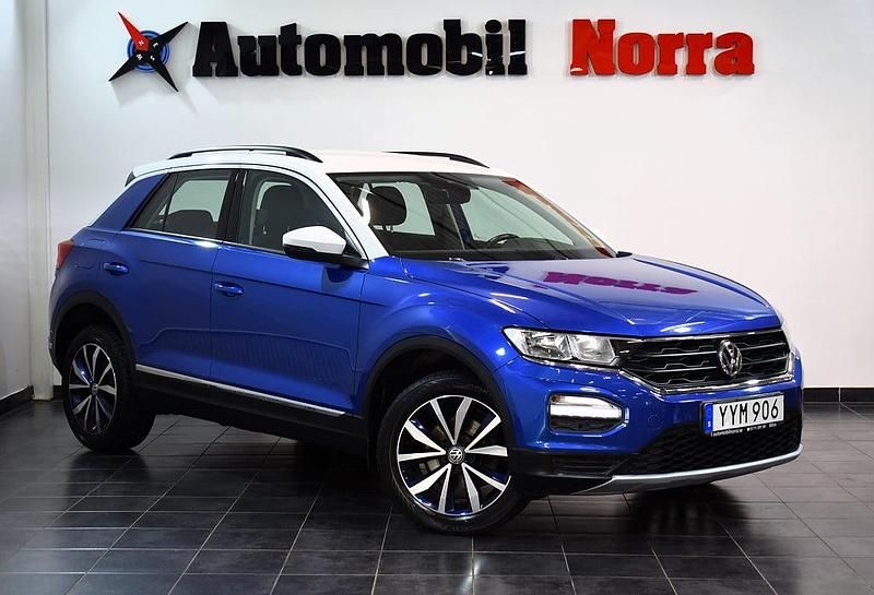 Begagnad VW T-Roc 116 HK (85 kW) 2018 Blå (blå metallic) SUV