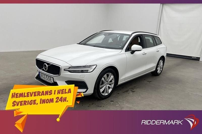 Vit Begagnad 2019 Volvo V60 Momentum Kombi | 258 800 kr (Marknadspris) - Bild 1/3