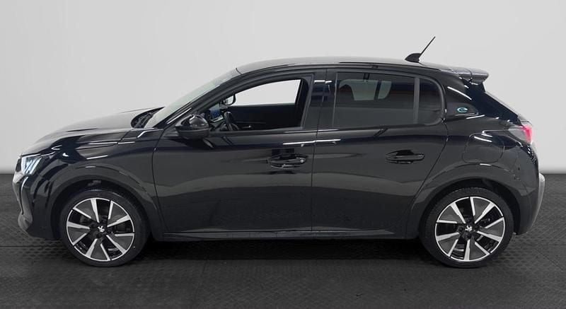 Svart Begagnad 2022 Peugeot e-208 GT Halvkombi | 195 000 kr (Marknadspris) - Bild 1/4