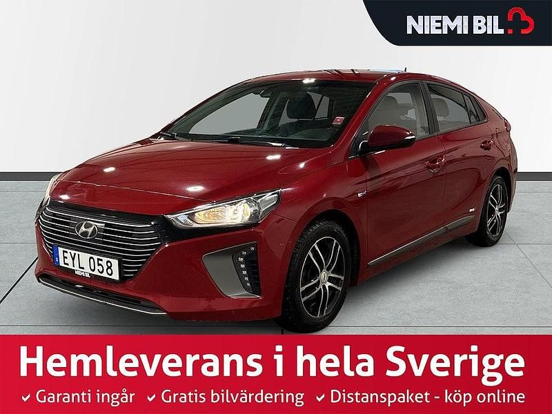 Röd Begagnad 2018 Hyundai Ioniq Comfort Halvkombi | 124 900 kr (Marknadspris) - Bild 1/3