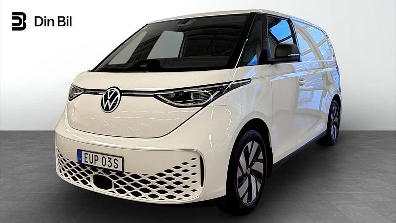 Ny VW ID. Buzz 210 kW (286 HK) 2026 Vit Minibuss