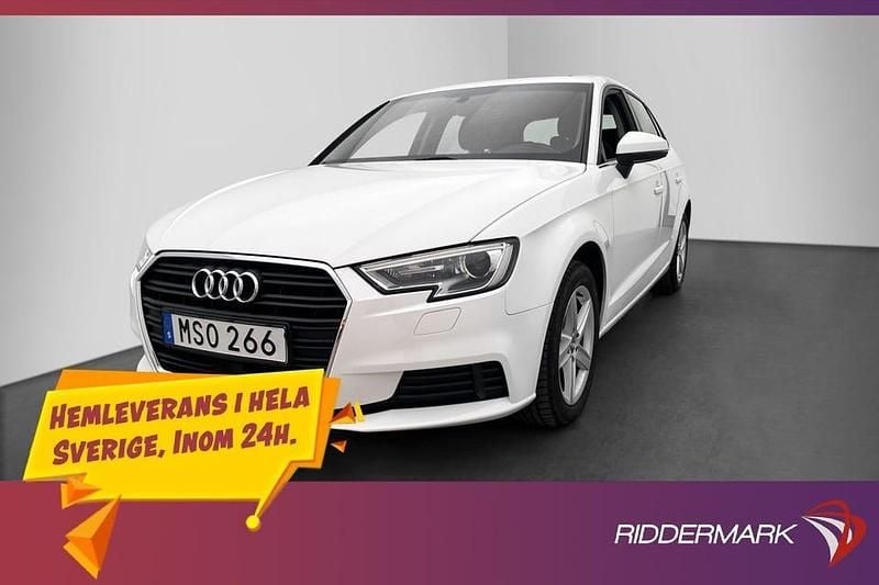Begagnad Audi A3 Proline 150 HK (110 kW) 2020 Vit Sedan
