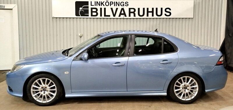 Blå Begagnad 2007 Saab 9-3 Vector Sedan | 84 900 kr - Bild 1/4