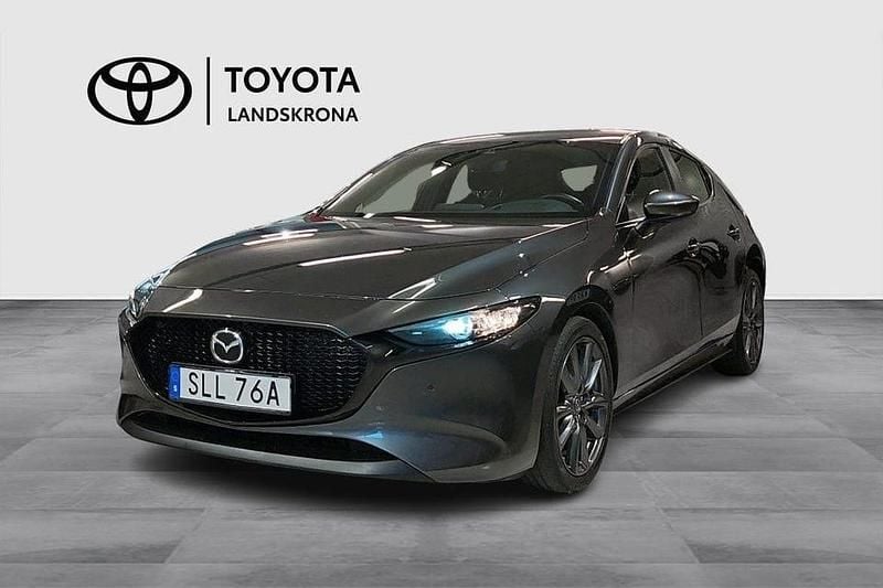 Begagnad Mazda 3 182 HK (133 kW) 2020 Grå Halvkombi