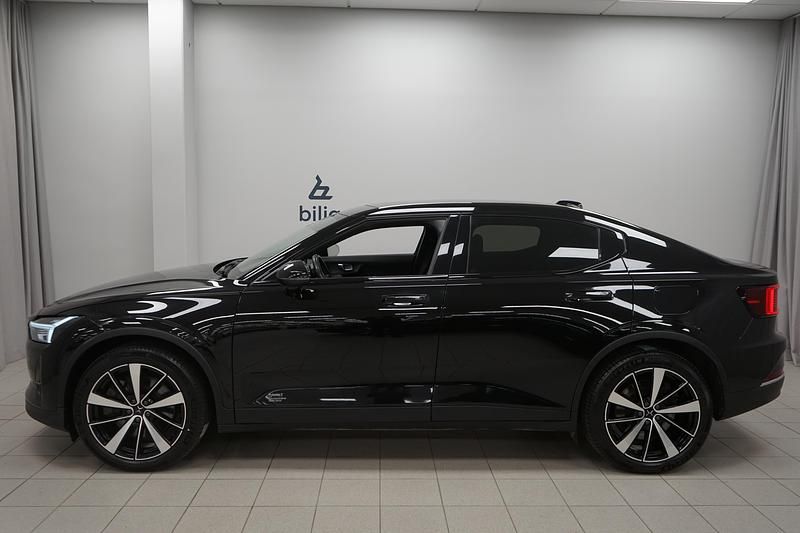 Begagnad Polestar 2 Long Range Dual motor 309 kW (421 HK) 2020 Svart Halvkombi