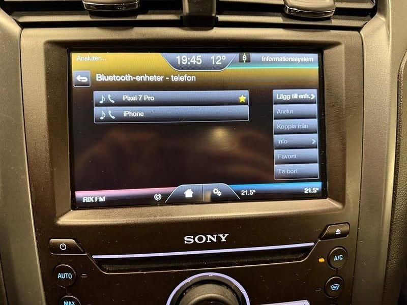 Begagnad Ford Mondeo Titanium 182 HK (133 kW) 2015 Röd Sedan