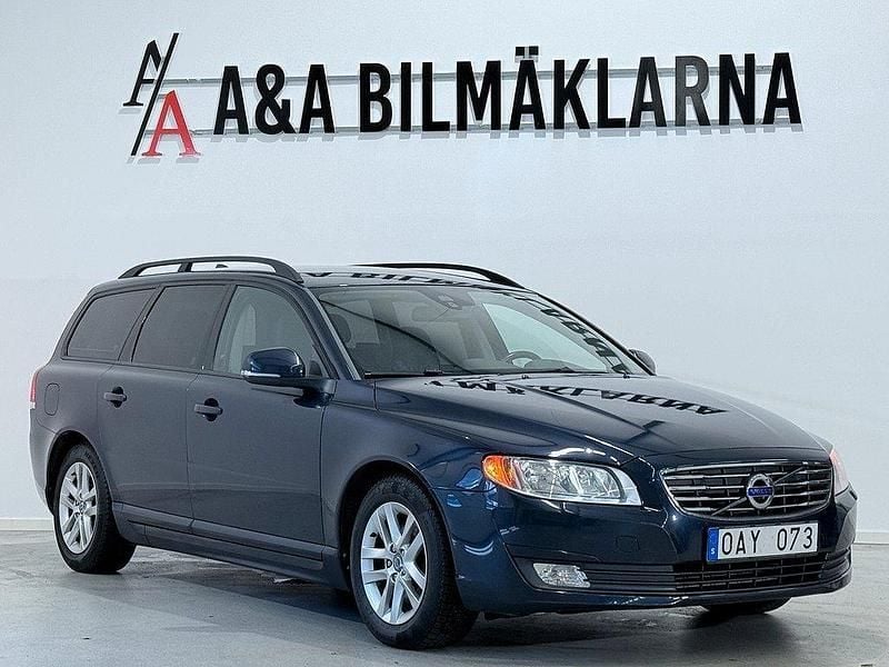 Blå Begagnad 2013 Volvo V70 Kombi | 124 900 kr (Lite dyr) - Bild 1/4