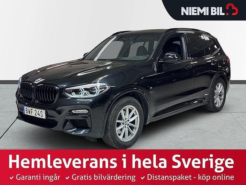 Svart Begagnad 2020 BMW X3 M Sport SUV | 369 900 kr (Marknadspris) - Bild 1/3