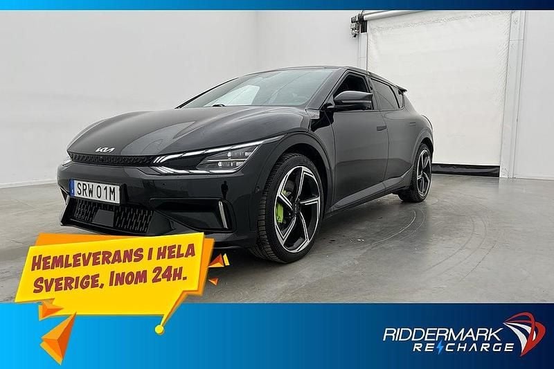 Svart Begagnad 2023 Kia EV6 SUV | 439 800 kr (Marknadspris) - Bild 1/3