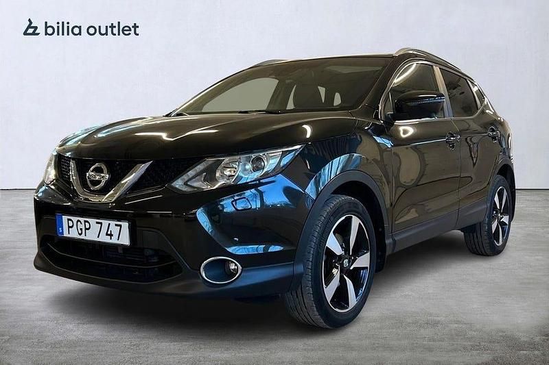 Svart Begagnad 2017 Nissan Qashqai 360º SUV | 139 900 kr (Marknadspris) - Bild 1/4