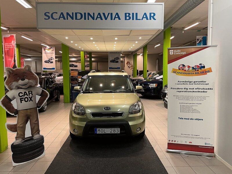 Ljusgrön Begagnad 2009 Kia Soul SUV | 129 900 kr - Bild 1/4