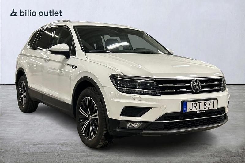 Begagnad VW Tiguan Allspace GT 200 HK (147 kW) 2018 Vit SUV