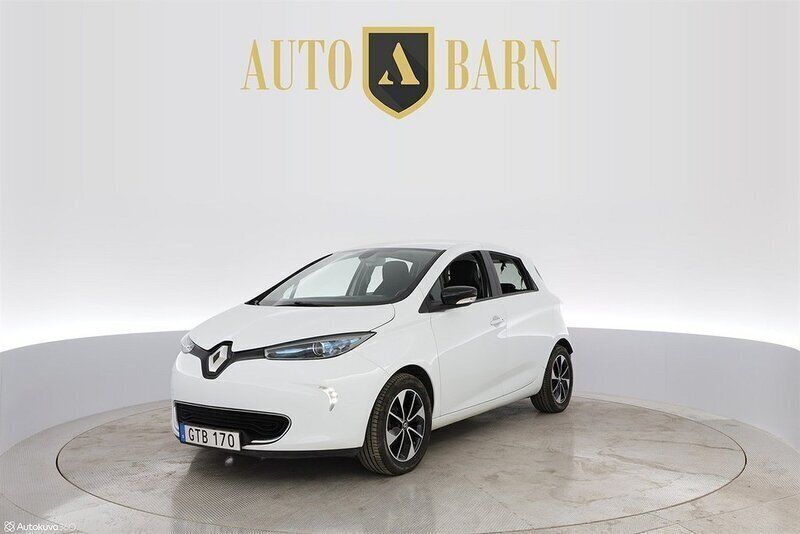 Vit Begagnad 2017 Renault Zoe Halvkombi | 99 700 kr (Marknadspris) - Bild 1/4