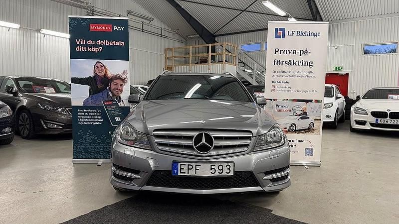 Begagnad Mercedes C220 170 HK (125 kW) 2012 Silver Kombi